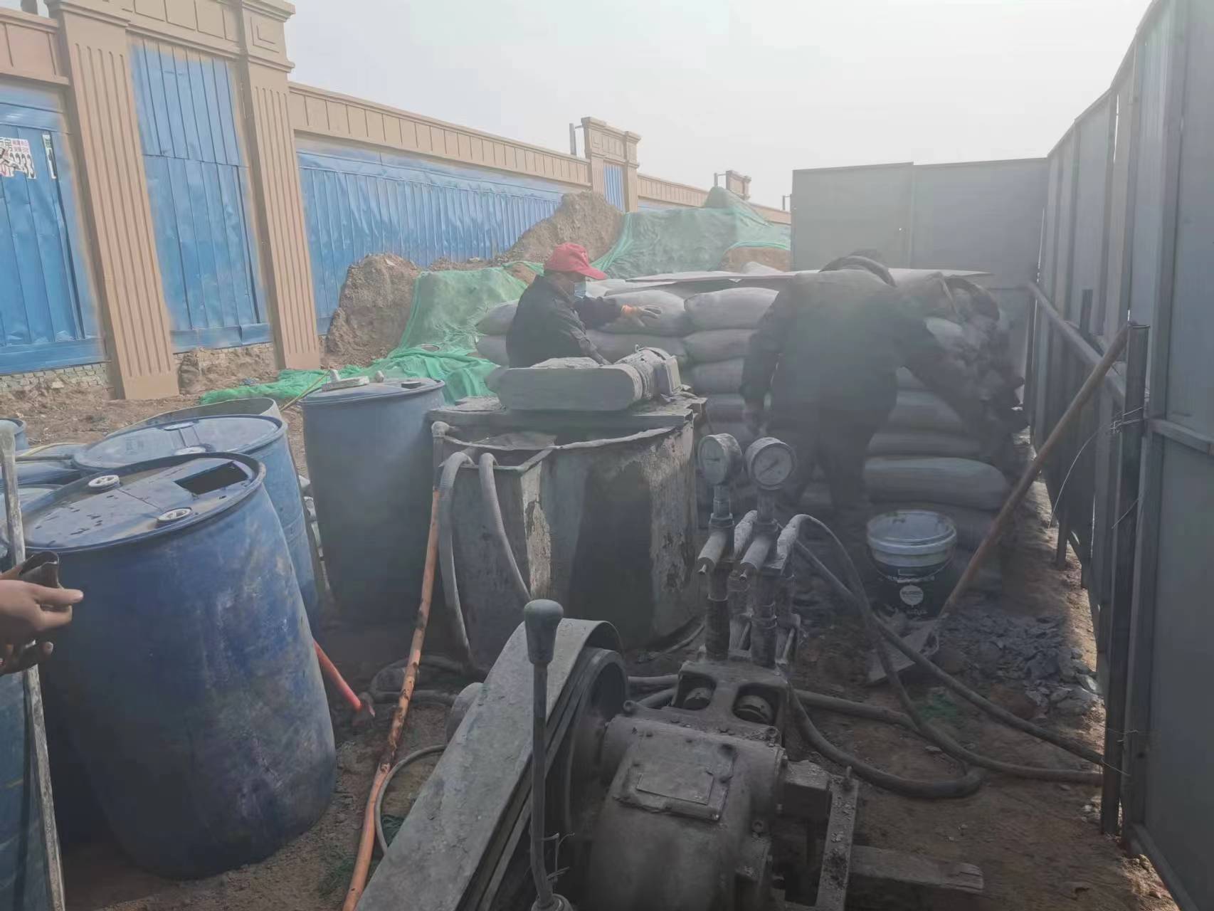 云龙房屋下沉注浆